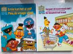 2 Sesamstraat vintage boeken hardcover nieuwstaat, Ophalen of Verzenden, Zo goed als nieuw