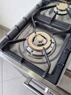 🍀 Poêle Boretti de luxe 90 cm anthracite Frytop 5 brûleurs, Electroménager, Cuisinières, Comme neuf, 5 zones de cuisson ou plus