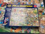 Puzzel Jan Van Haasteren “boerderij bezoek” 3000 stukken, Ophalen of Verzenden, Meer dan 1500 stukjes, Zo goed als nieuw, Legpuzzel