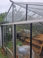 Serre 12 meter x 3.85 m breed, Tuin en Terras, Gebruikt, Kweekkas, Ophalen of Verzenden, Glas