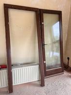 Buitendeur, Doe-het-zelf en Bouw, Deuren en Vliegenramen, Ophalen, Gebruikt, 80 tot 100 cm, 215 cm of meer