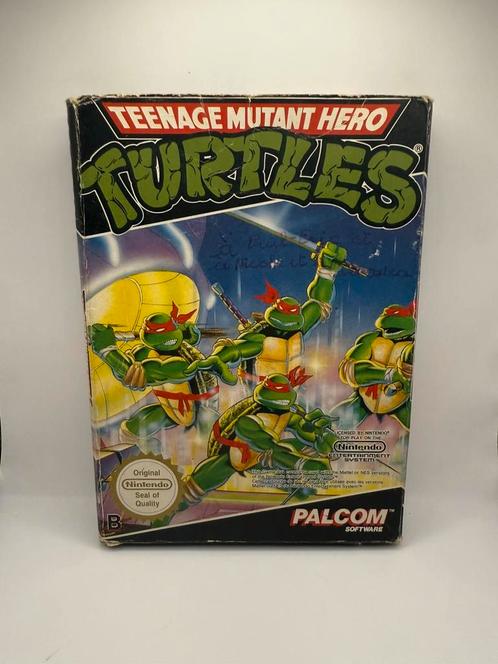 Teenage Mutant Hero Turtles Nintendo NES - PAL FRA, Games en Spelcomputers, Games | Nintendo NES, Gebruikt, Avontuur en Actie