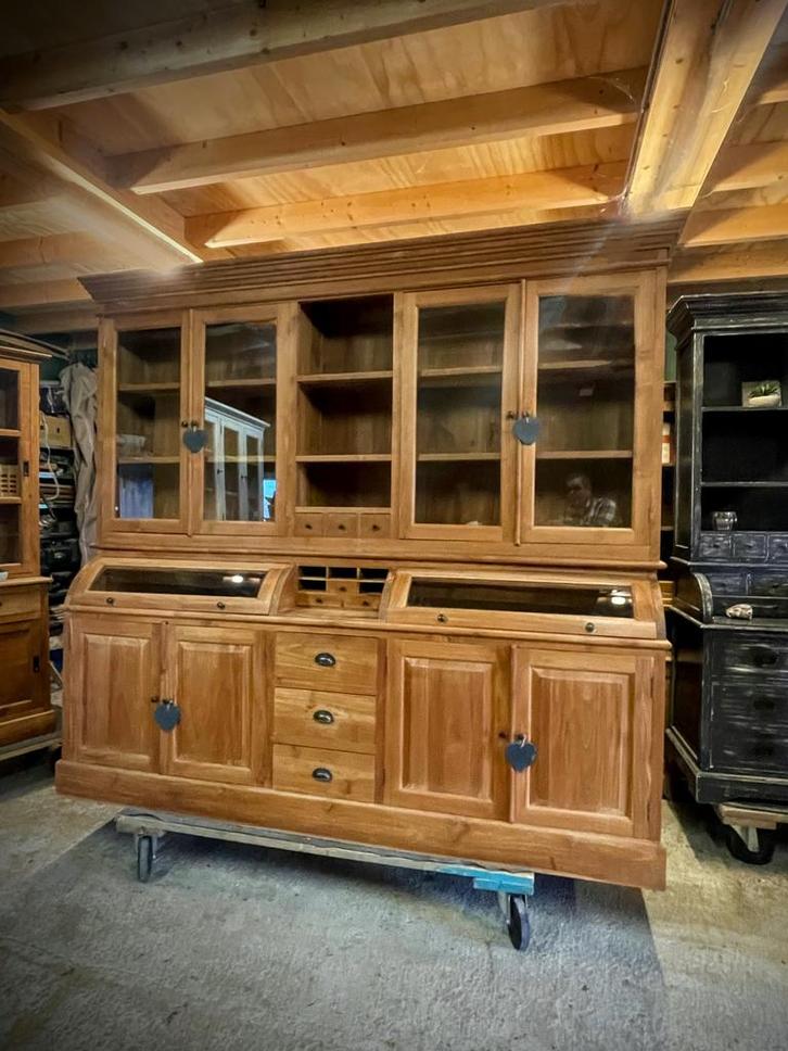 BLACK FRIDAY Apothekerskast €2695 NU €2200,- INCL. BEZORGING, Huis en Inrichting, Kasten | Wandmeubels, Nieuw, 200 cm of meer