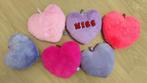 6 kussentjes in hartvorm, Enlèvement, Comme neuf