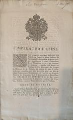 Ordonnance de l'Impératrice Marie-Thérèse d'Autriche, Enlèvement ou Envoi