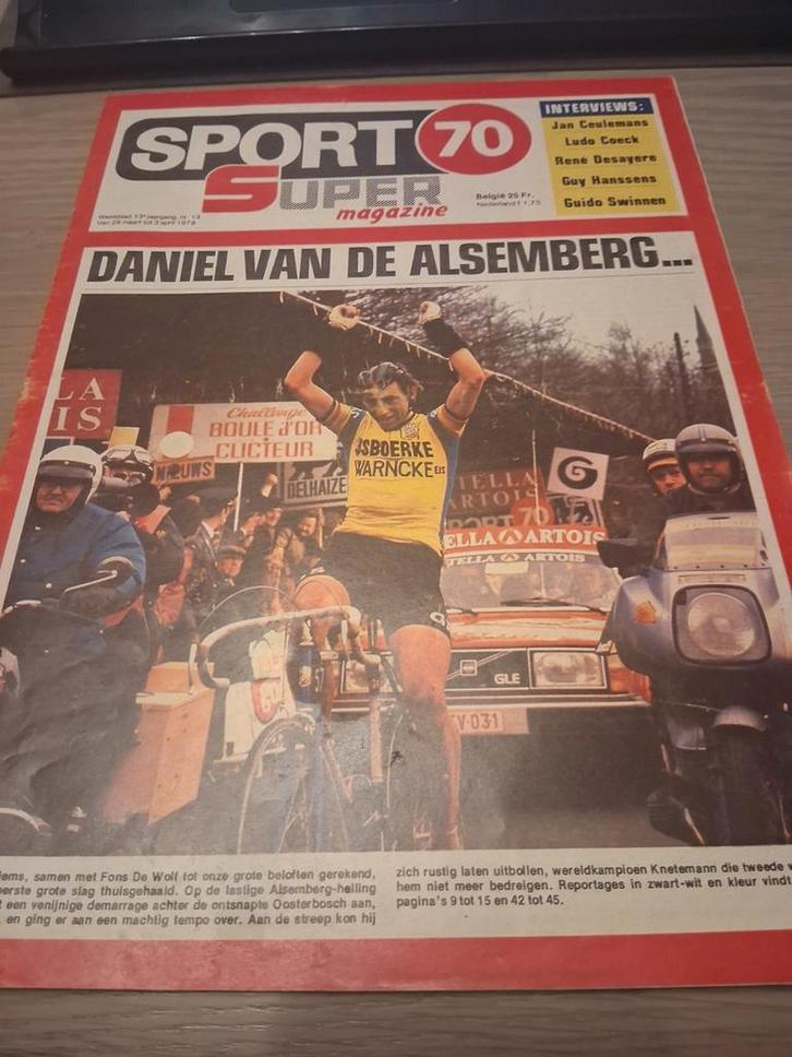 Weekblad Sport 70 – n 13 – 28/3-03/4/1979, Boeken, Sportboeken, Gelezen, Ophalen of Verzenden