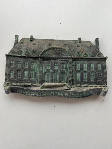 (F) Wandplaquette Kasteel Pietersheim Lanaken –  reliëf beschikbaar voor biedingen