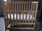 Childhome co-sleeper (wieg) in beukenhout met matras (50x90), Ophalen, Zo goed als nieuw, Wieg