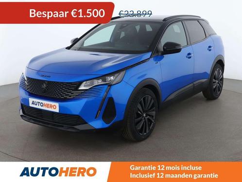 Peugeot 3008 1.2 PureTech GT (bj 2021, automaat), Auto's, Peugeot, Te koop, ABS, Achteruitrijcamera, Airbags, Airconditioning