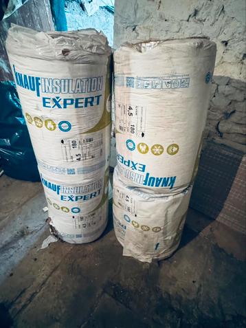Knauf Insulation Expert isolation toiture laine de verre, Comme neuf, Enlèvement, 12 cm ou plus, Laine de verre