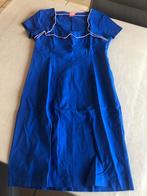 Blauw kleedje met korte mouwen, Taille 38/40 (M), Bleu, Porté, Zoë Loveborn