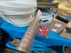 Overschot vloerverwarming +- 20m2 pert buis rasterfolie etc., Ophalen, Overige materialen, Minder dan 20 mm, 6 meter of meer