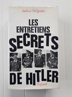 Les Entretiens Secrets de Hitler, Andreas Hillgruber, Utilisé, Enlèvement ou Envoi, Deuxième Guerre mondiale