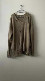 Zara OVERSIZE kaki trui met gaten, Kleding | Dames, Nieuw, Zara, Ophalen of Verzenden, Overige kleuren