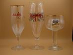 Set van 3 bierglazen Julius / Hopus / Kasteelbier, Comme neuf, Enlèvement ou Envoi, Verre à bière