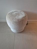 Poef rond - als nieuw, Maison & Meubles, Canapés | Repose-pieds & Poufs, Enlèvement ou Envoi, Rond, Comme neuf, Moins de 50 cm