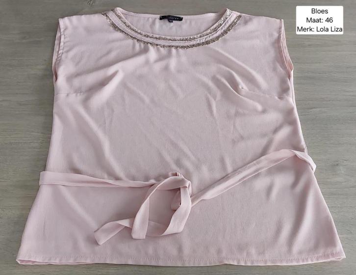 Bloes dames: Lola Liza maat 46 (NIEUW), Kleding | Dames, Blouses en Tunieken, Nieuw, Maat 46/48 (XL) of groter, Roze, Ophalen of Verzenden