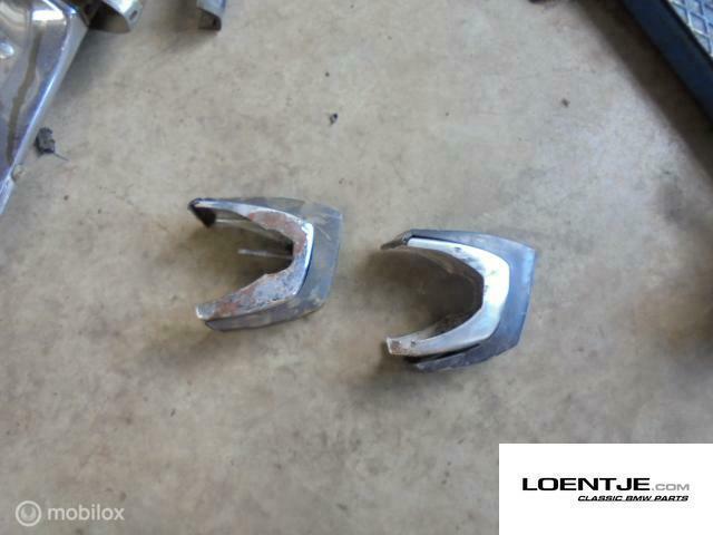 Voorbumper rozet rozetten bmw e9 2.5 2800 3.0 cs csi, Auto-onderdelen, Carrosserie, Bumper, BMW, Voor, Gebruikt, Ophalen of Verzenden