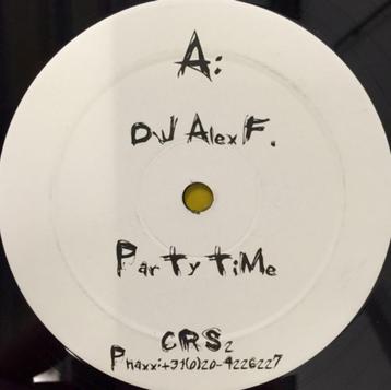 vinyl: DJ Alex F. / DJ Jeroenski – Party Time / Shiver beschikbaar voor biedingen