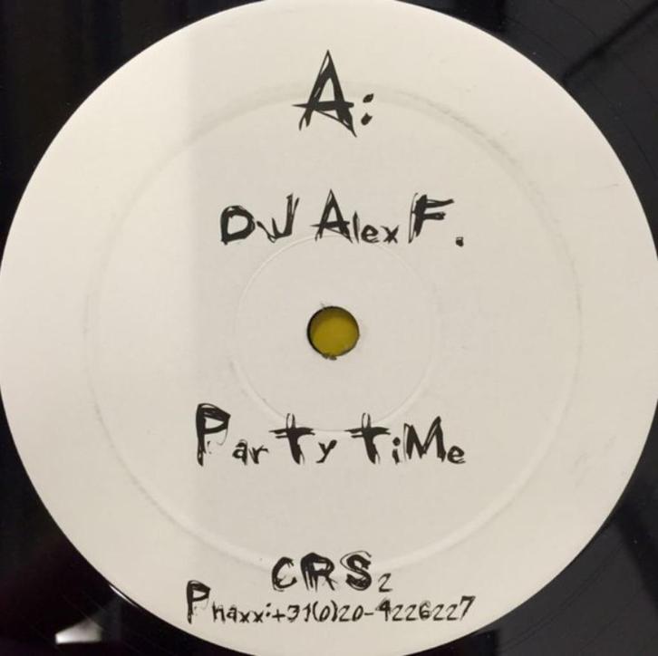 vinyl: DJ Alex F. / DJ Jeroenski – Party Time / Shiver, Cd's en Dvd's, Vinyl | Dance en House, Gebruikt, Dance Populair, 12 inch