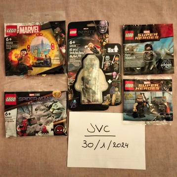 Lego Marvel Super Heroes Sets beschikbaar voor biedingen