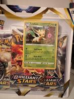Pokémon sealed 3 pack blister Brilliant Stars met Leafeon pr, Enlèvement ou Envoi, Neuf