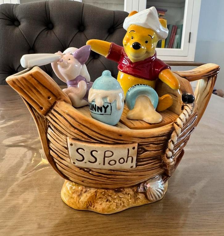 Disney Winnie de Poeh theepot Cardew Design - Captain Pooh, Verzamelen, Disney, Zo goed als nieuw, Ophalen