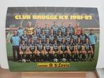 Club Brugge  . 1981 - 82, Verzamelen, Ophalen of Verzenden, Zo goed als nieuw