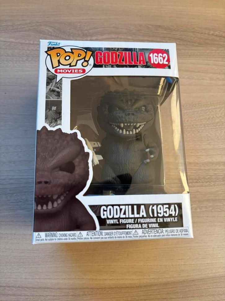 Funko Pop Godzilla 1954 « Édition 70e anniversaire » #1662, Collections, Jouets miniatures, Comme neuf, Enlèvement ou Envoi