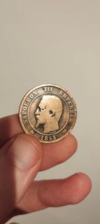Pièces de monnaie Napoléon III en bronze collection, Handtassen en Accessoires, Broches, Ophalen of Verzenden, Zo goed als nieuw