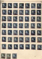 Poortman  lot voor opzoekingen gestempeld proper scharnier, Verzenden, Gestempeld, Gestempeld, Koninklijk huis