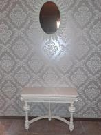 Console et miroir, Maison & Meubles, Enlèvement, Utilisé