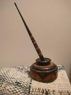 Antieke houten pen schrijfset, Ophalen of Verzenden