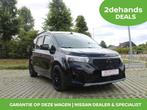 Nissan Townstar Combi L1H1 Tekna (bj 2023), Auto's, Nissan, Gebruikt, Leder en Stof, Zwart, 1332 cc