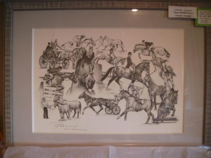 litho -Oscar Bonnevalle, Antiek en Kunst, Kunst | Litho's en Zeefdrukken, Ophalen