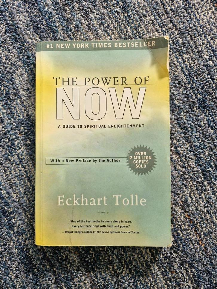 Boek Eckhart Tolle - The Power Of Now, Boeken, Esoterie en Spiritualiteit, Gelezen, Spiritualiteit algemeen, Ophalen of Verzenden
