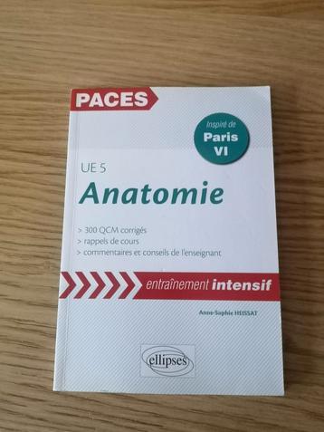 Anatomie UE5 PACES Entraînement Intensif Inspiré de Paris VI beschikbaar voor biedingen