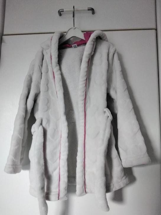 Peignoir/sortie bain à capuche enfants T. 4 ans / OKAÏDI., Kinderen en Baby's, Kinderkleding | Maat 104, Zo goed als nieuw, Meisje