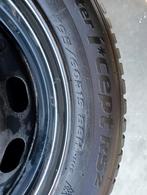 Winterbanden op velg 4x108 naaf dia 63 et 45 banden195/65/15, Auto-onderdelen, Banden en Velgen, Ophalen, Gebruikt, 15 inch, Winterbanden