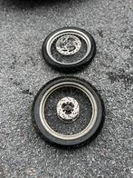 Complete wielset voor motorfiets derbi senda, drd 50 50cc, Fietsen en Brommers, Ophalen of Verzenden, Zo goed als nieuw