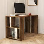 bureau gedemonteerd prima staat + zwarte bureaustoel, Huis en Inrichting, Bureaus, Ophalen of Verzenden, Zo goed als nieuw, Bureau