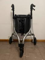 Déambulateur pliable, léger en aluminium, 3 roues, Ophalen, Opvouwbaar, Zo goed als nieuw