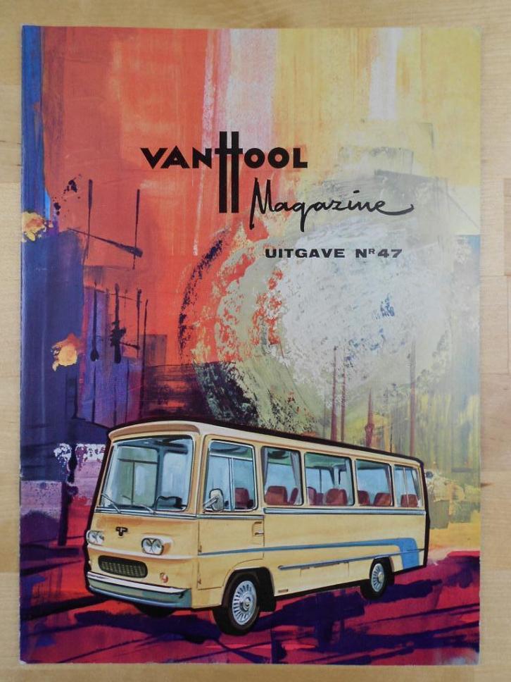 Van Hool Magazine 1965 n 47 — Autobus Autocar Autobus, Livres, Autos | Brochures & Magazines, Comme neuf, Autres marques, Enlèvement
