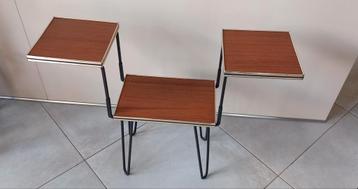 Ancienne étagère sellette années 60-70 