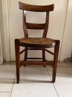 Ancienne chaise en rotin en bois, Maison & Meubles, Bois, Enlèvement ou Envoi
