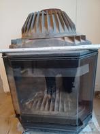 houtkachel inbouwhaard, Huis en Inrichting, Ophalen, Houtkachel, Zo goed als nieuw, Inbouw