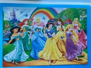 Clementoni legpuzzel Disney princess supercolor 104 stuks 