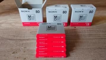 Sony Minidisc 80 min. 3x 5 pack)