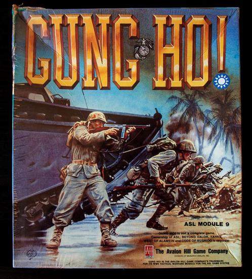 Gung Ho!-AdvancedSquadLeader Module 9 (Sealed) AvalonHill'91, Hobby & Loisirs créatifs, Wargaming, Comme neuf, Historique, Enlèvement ou Envoi