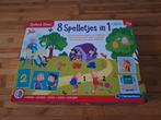 Spelend Leren- 8 spelletjes in 1 Clementoni, Ophalen of Verzenden, Zo goed als nieuw, Puzzelen
